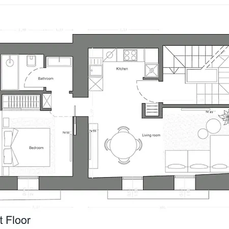 Appartement Superior 1br - Fully Renovated & Equipped - Prime Location In Historical Centre - Garibaldi#2 - Free Parking *